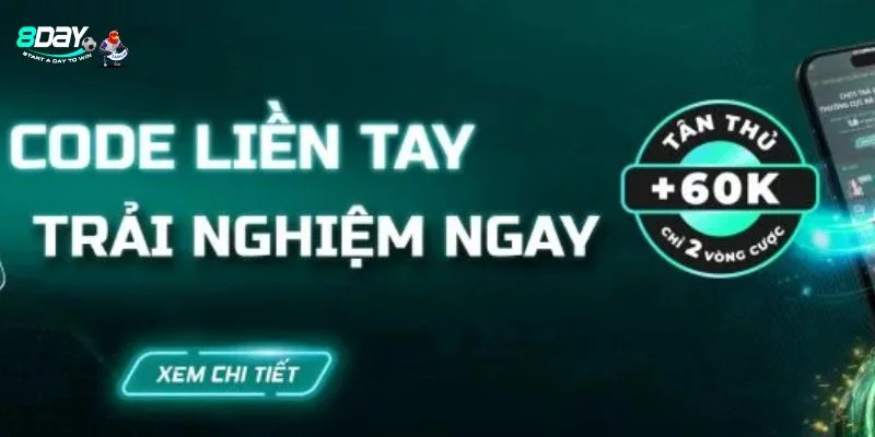 8DAY Code là chương trình ưu đãi vàng được hội viên quan tâm. 
